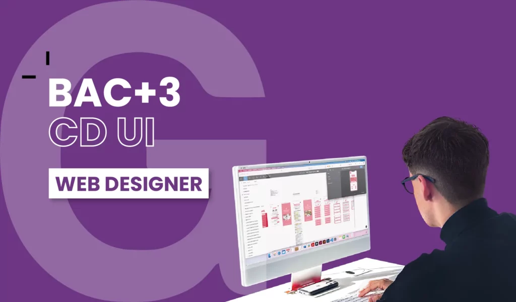 Découvrez notre formation BAC+3 CD UI Web Designer.