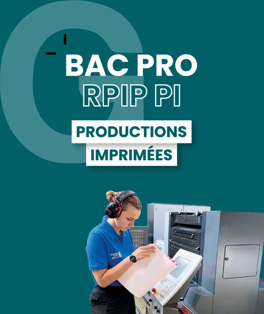 Découvrez notre formation BAC PRO RPIP PI Productions Imprimées.