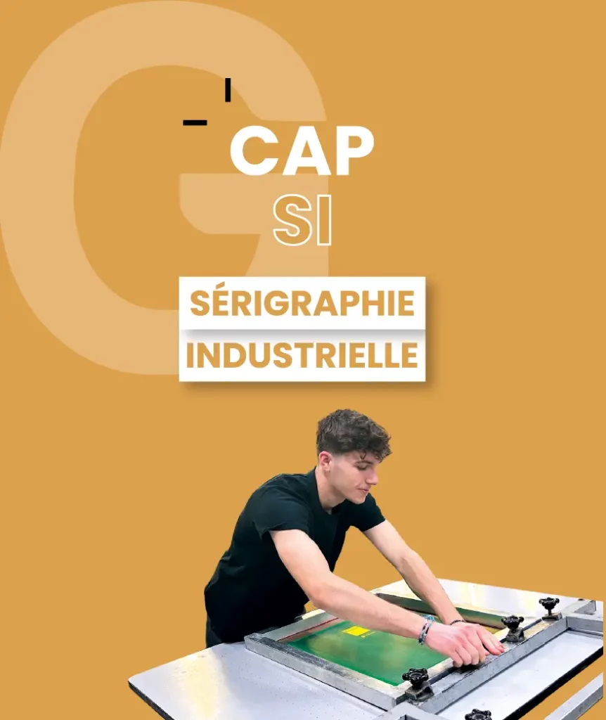 Découvrez notre formation CAP SI Sérigraphie Industrielle.