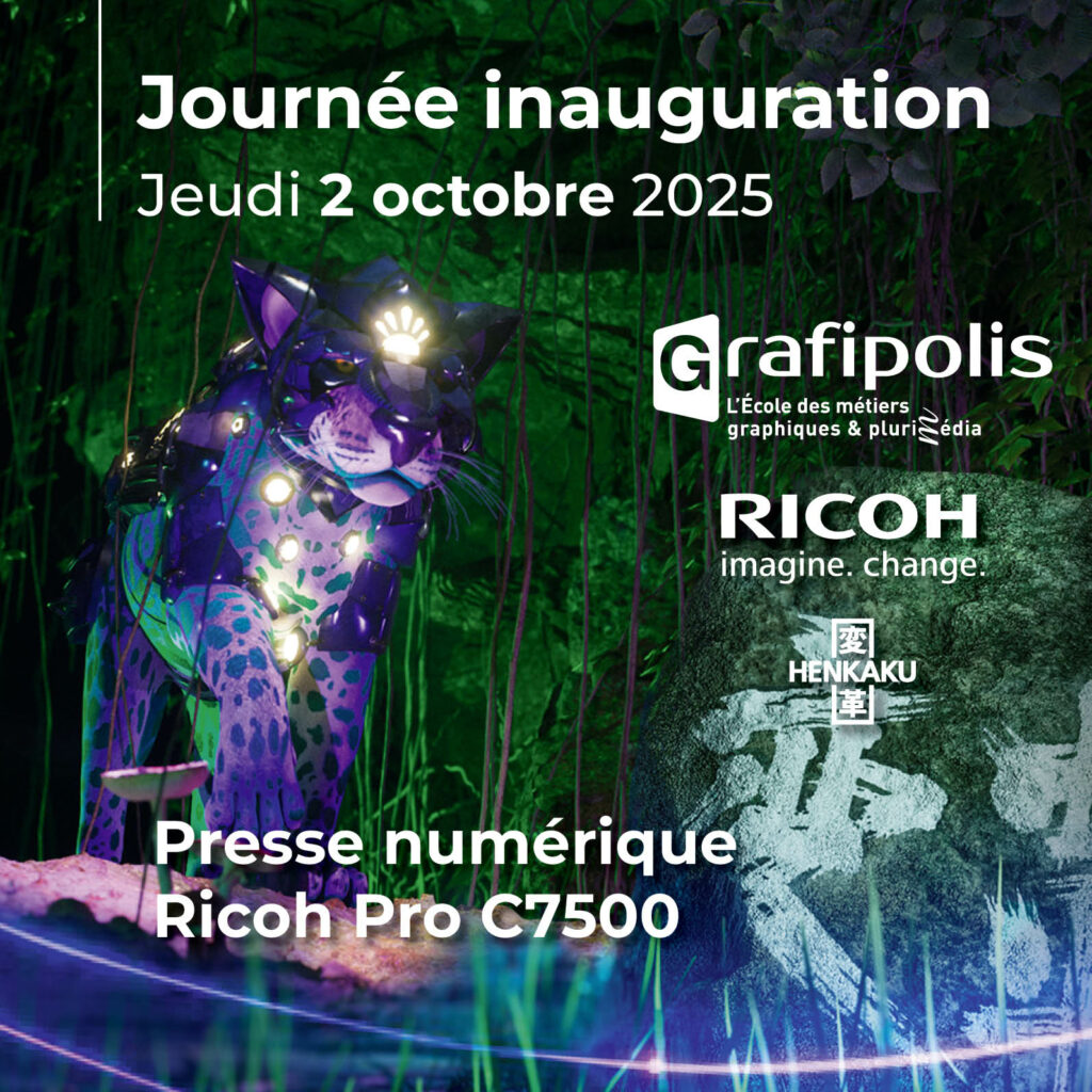 inauguration presse numérique Ricoh Pro C7500