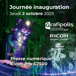 inauguration presse numérique Ricoh Pro C7500