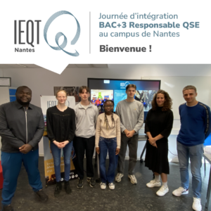 Journée d'intégration des bac+3 responsable QSE