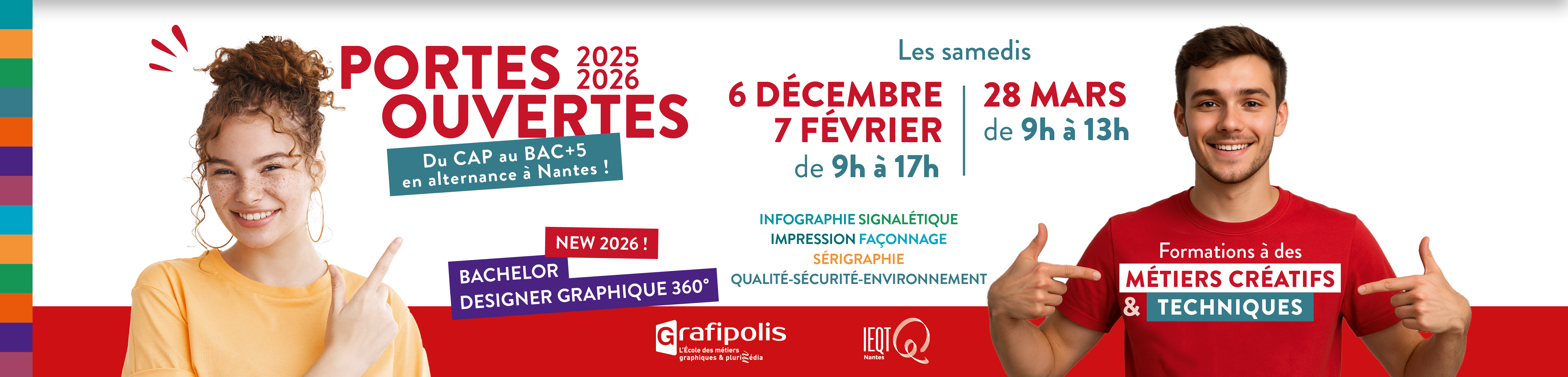 Journées portes ouvertes Grafipolis ieqt 2025-2026