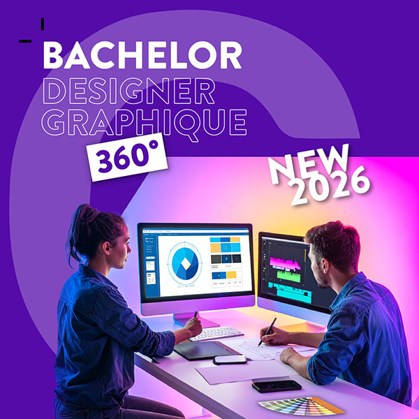 Ouverture Formation Bachelor design graphique 360°