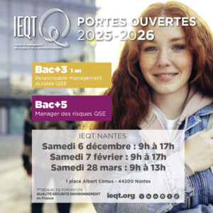 Journées Portes Ouvertes Campus IEQT Nantes 2025-2026