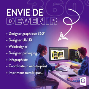 Envie de devenir Designer graphique 360
